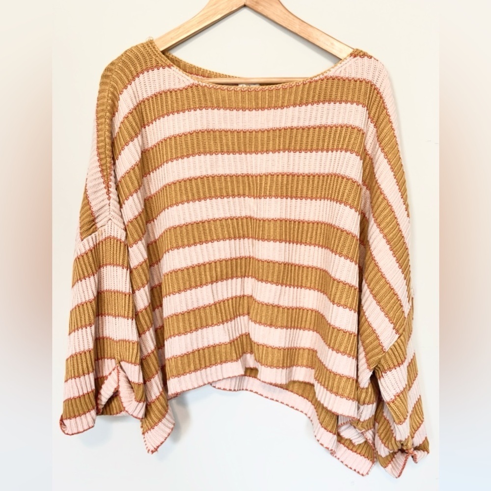 By Together Striped Knit Sweater